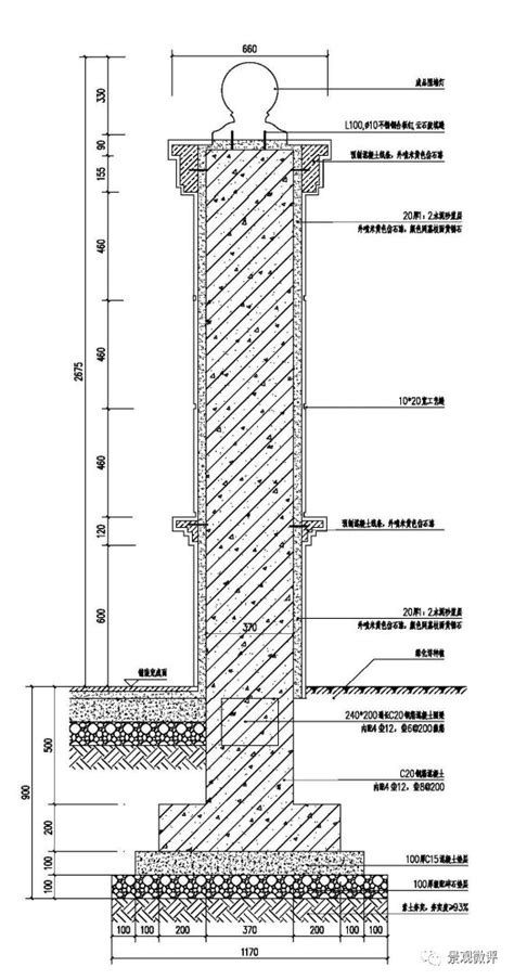 柱子水泥柱尺寸